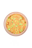 Glitter PXP pressed chunky glitter cream oranje-groen 10 ml