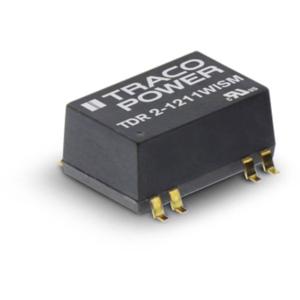 TracoPower TDR 2-1212WISM DC/DC-converter, SMD 12 V/DC 12 V/DC 167 mA 2 W Aantal uitgangen: 1 x Inhoud 1 stuk(s)