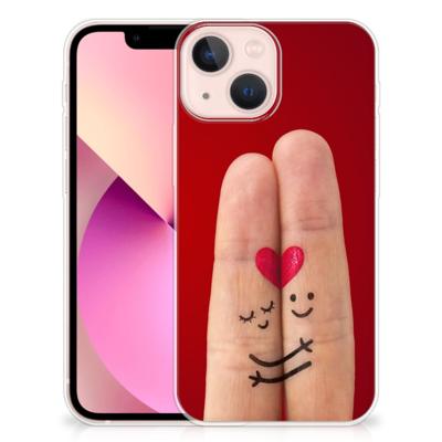 iPhone 13 mini | Sillicone Back Cover | Liefde - Origineel Romantisch Cadeau