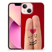 iPhone 13 mini | Sillicone Back Cover | Liefde - Origineel Romantisch Cadeau