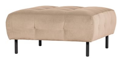 WOOOD Hocker 'Lloyd' Velvet, kleur Sea Salt