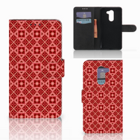 Huawei Honor 6X Telefoon Hoesje Batik Rood - thumbnail