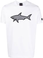 Paul & Shark t-shirt en coton à logo imprimé - Blanc