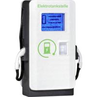 Viessmann Modelltechnik 1365 H0 elektrische laadzuil met LED-verlichting Kant-en-klaar model