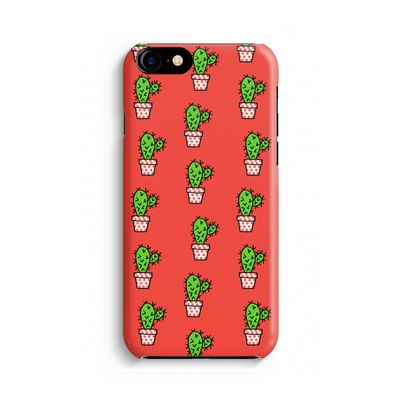Mini cactus: Volledig geprint iPhone SE 2020 Hoesje