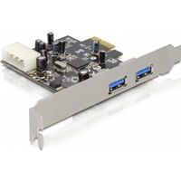 DeLOCK USB 3.0 PCI Express Card interfacekaart/-adapter USB 3.2 Gen 1 (3.1 Gen 1) - thumbnail