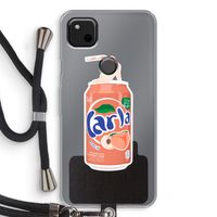 S(peach)less: Pixel 4a Transparant Hoesje met koord