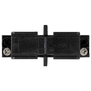 SG Shopline spanningsrail 3-fase Connector Geïsoleerd Zwart