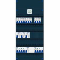 GACIA krachtgroepenkast 10 groepen 230v krachtgroep 16A 400V met aardlekschakelaars HS 4P 40A Gacia