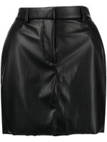 RTA minijupe Tamires en cuir vegan - Noir
