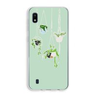 Hang In There: Samsung Galaxy A10 Transparant Hoesje