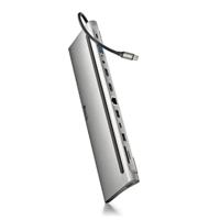 USB-HUB NGS WONDERDOCK12 Grijs Zilverkleurig - thumbnail