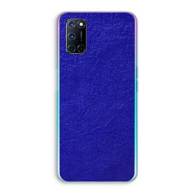 Majorelle Blue: Oppo A92 Transparant Hoesje