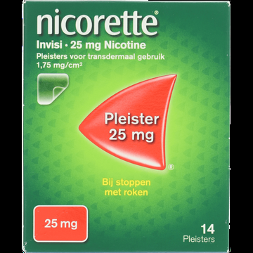 Nicorette Nicotine Pleisters 25MG 14 Stuks bij Jumbo