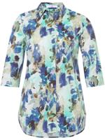 Blouse 3/4-mouwen Van Emilia Lay blauw - thumbnail