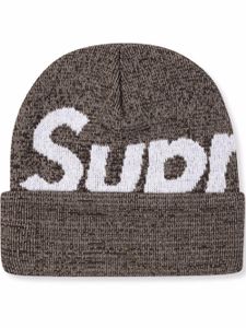 Supreme bonnet à logo - Marron