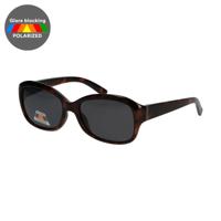 Spectrum polarized zonnebril ovaal tortoise grijs dames