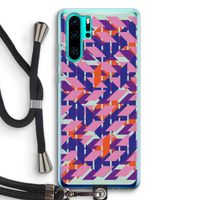 Skew Blush 3: Huawei P30 Pro Transparant Hoesje met koord