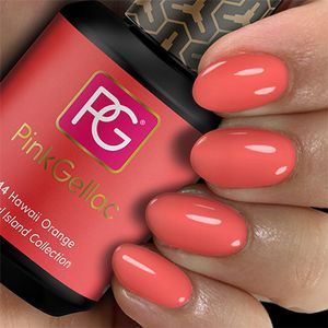 Pink Gellac Gel Nagellak Kleur 244 Hawaii Orange
