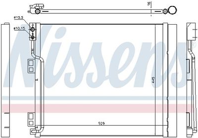 Condensor, airconditioning 940386