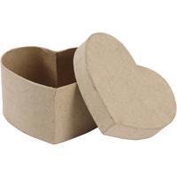 Creativ Company Hartvormige doos, h: 6 cm, afm 11,5x11,5 cm, 1 stuk