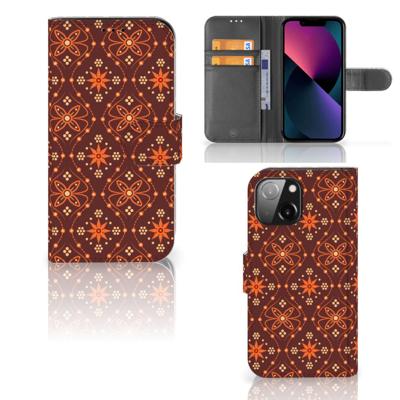 iPhone 13 Mini | Telefoon Hoesje | Batik Brown