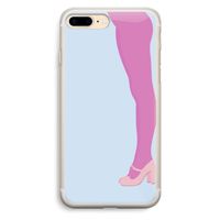 Pink panty: iPhone 7 Plus Transparant Hoesje