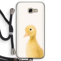 Duke: Samsung Galaxy A5 (2017) Transparant Hoesje met koord