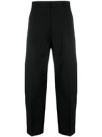 Jil Sander straight-leg wool trousers - Noir