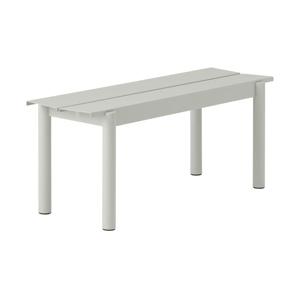 Muuto Linear Steel tuinbank 110 cm Grey