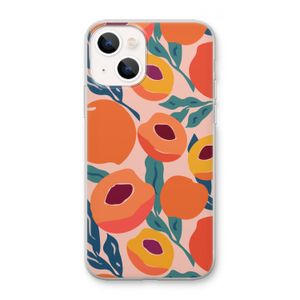 Perzik: iPhone 13 mini Transparant Hoesje