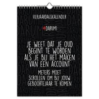 Darum Verjaardagskalender