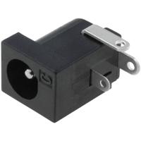 Cliff DC-10B Laagspannings-connector Bus, inbouw horizontaal 6.3 mm 2.5 mm 1 stuk(s)