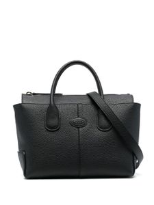 Tod's medium Di leather tote bag - Noir