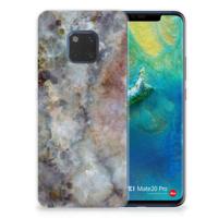 Huawei Mate 20 Pro | TPU | Siliconen hoesje | Marmer Grijs