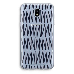 Marrakech Zigzag: Samsung Galaxy J5 (2017) Transparant Hoesje