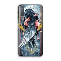 Golden Raven: Samsung Galaxy A7 (2018) Transparant Hoesje