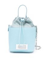 Maison Margiela 5AC leather tote bag - Bleu - thumbnail