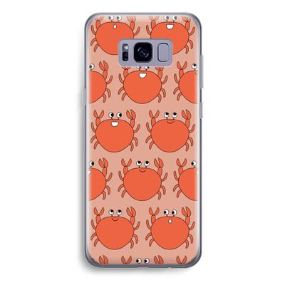 Krab: Samsung Galaxy S8 Plus Transparant Hoesje