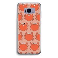 Krab: Samsung Galaxy S8 Plus Transparant Hoesje