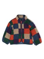 Stella McCartney Kids veste colour block à fermeture zippée - Bleu - thumbnail