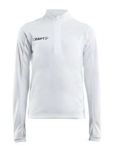 Craft 1910153 Evolve Half Zip Jr - White - 134/140