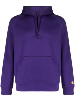 Carhartt WIP hoodie Chase en coton - Violet