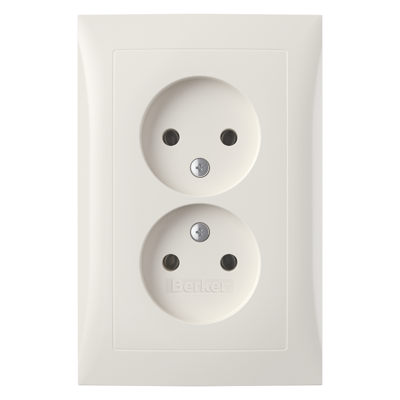 Berker B S1 Inb Contactdoos | 2V | PW - 66.033.48