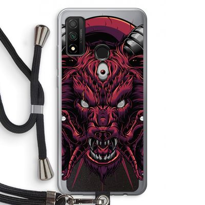 Hell Hound and Serpents: Huawei P Smart (2020) Transparant Hoesje met koord