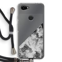 Onweer: Pixel 3a Transparant Hoesje met koord