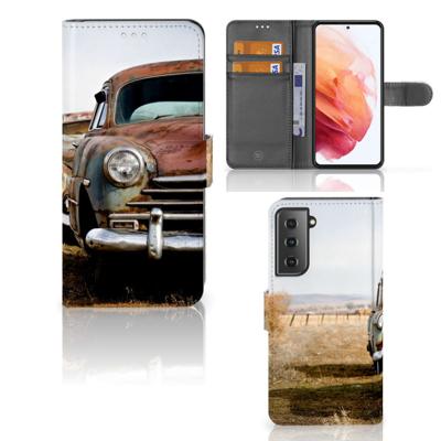 Samsung Galaxy S21 | Telefoonhoesje met foto | Vintage Auto
