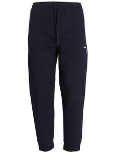 BOSS pantalon de jogging à logo imprimé - Bleu