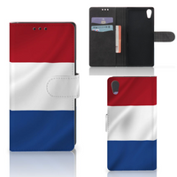 Sony Xperia XA1 Bookstyle Case Nederlandse Vlag