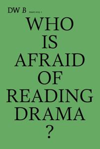 Who is afraid of reading drama? (Paperback)